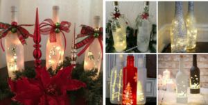 Lee más sobre el artículo Crea botellas con iluminación para decorar en navidad