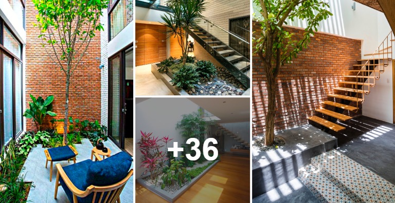 39 ideas de jardines interiores para los amantes de la naturaleza