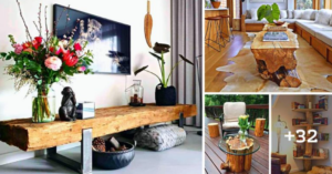Lee más sobre el artículo 32 creativas ideas de muebles con madera natural para inspirar tu decoración