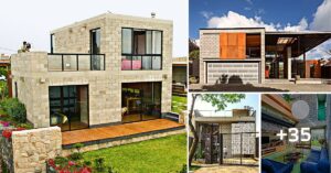 Lee más sobre el artículo 25 diseños de casas de bloques de concreto, rusticas, de bajo costo y funcionales