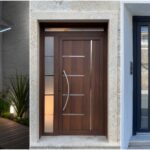 Diseños de puertas principales para mejorar la fachada de tu casa