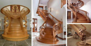 Lee más sobre el artículo Escaleras de madera: mejora la decoración de tu casa con estos diseños