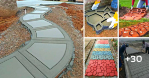 Lee más sobre el artículo 30 ideas fáciles para hacer un camino de concreto en tu entrada o jardín