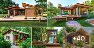 Lee más sobre el artículo 40 ideas para una casa vacacional rodeada de naturaleza, perfecta para relajarse