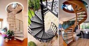 Lee más sobre el artículo Diseños bonitos y originales para implementar en casa una escalera caracol