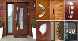 Lee más sobre el artículo 30 ideas de puertas artísticas de madera que impresionarán a tus invitados