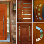 34 diseños de puertas de madera para tu hogar